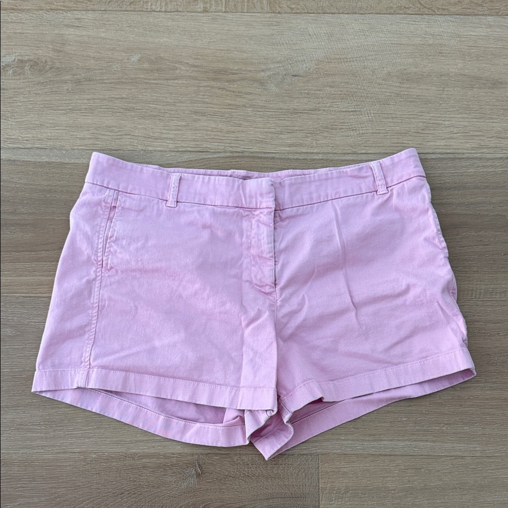 J. Crew Pink Cotton Bermuda Shorts